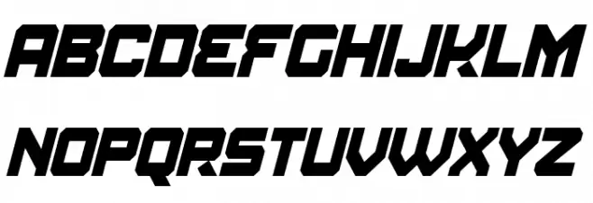 Amuro Condensed Bold Italic