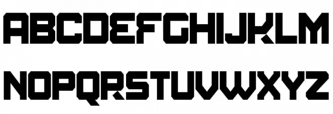 Amuro Condensed Bold Fonte MAIÚSCULAS