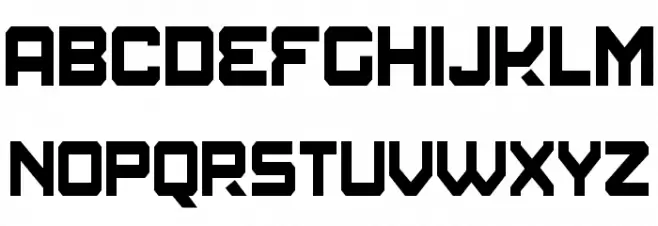 Amuro Condensed Schriftart Groß