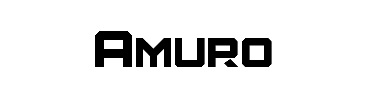 Amuro  フリーフォントのダウンロード