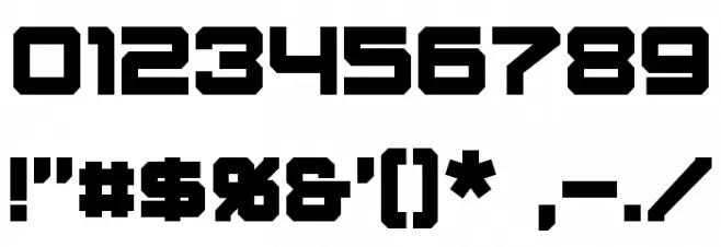 Amuro Font OTHER CHARS