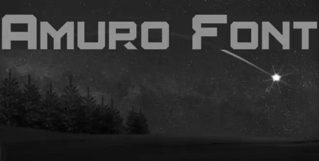 Amuro Font examples