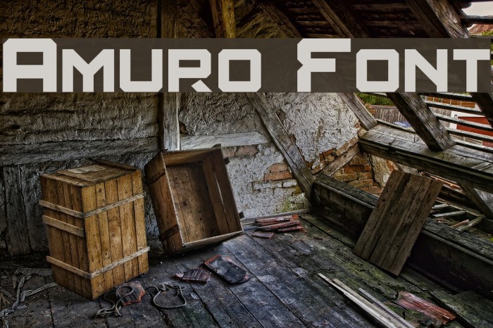 Amuro Font examples