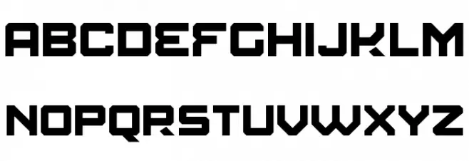 Amuro Font LOWERCASE