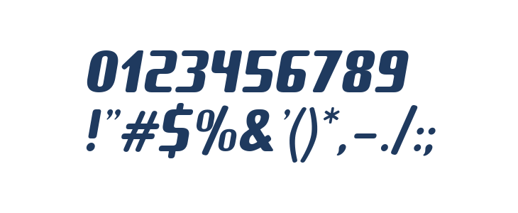 Amusette Italic Other Characters