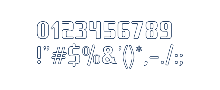 Amusette Outline Regular Other Characters