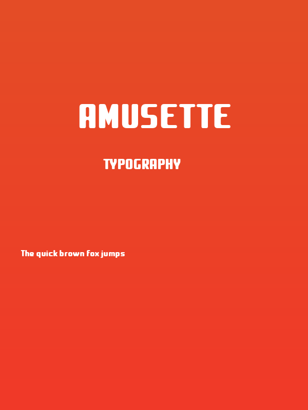 Amusette Poster
