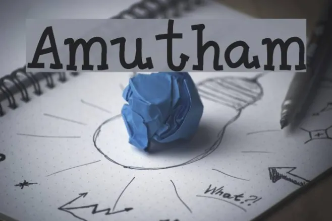 Amutham Example 1