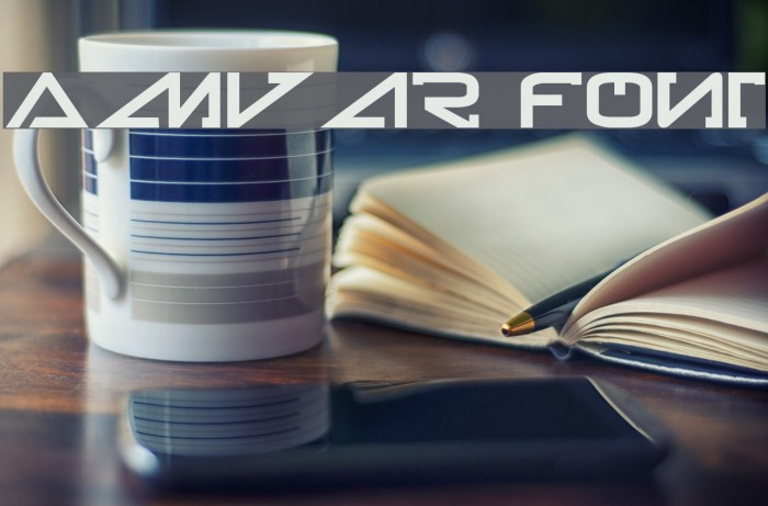 Amvar Font examples