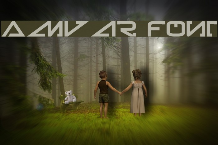 Amvar Font examples