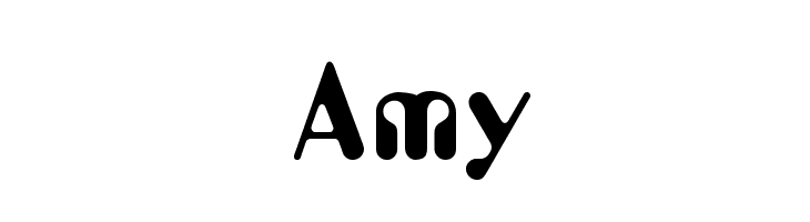 Amy  नि: शुल्क फ़ॉन्ट्स डाउनलोड