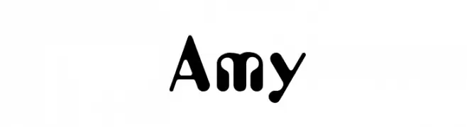Amy  les polices de caractères gratuit tlcharger