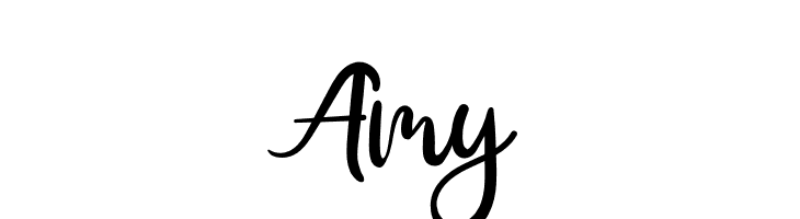 Amy  les polices de caractères gratuit tlcharger
