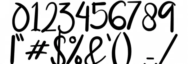 Amy Font OTHER CHARS