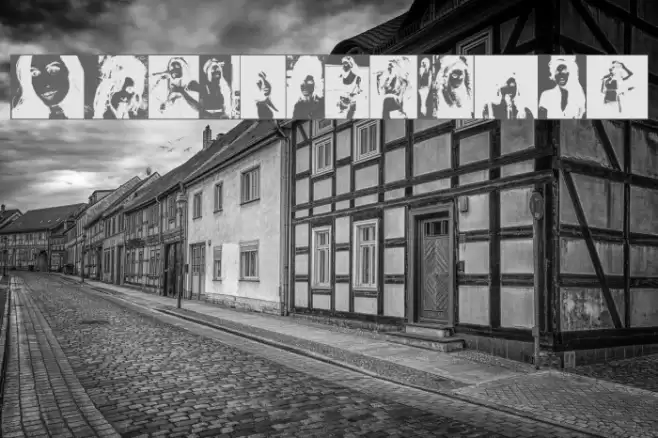 AmyBats1 Font examples