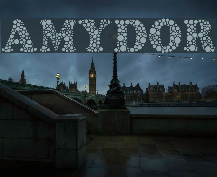 Amydor Font examples
