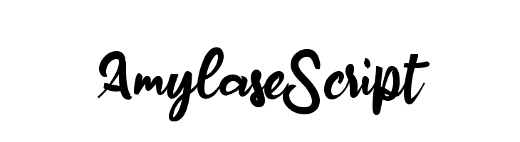Amylase Script  免费字体下载