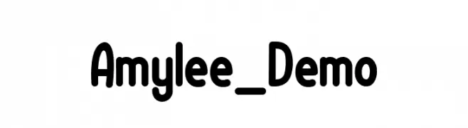 Amylee_Demo  baixar fontes gratis
