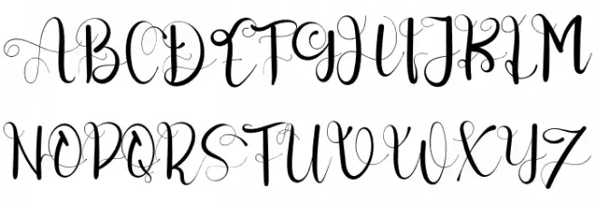 Amytha Font Litere mari