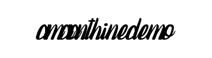 amaranthinedemo  font caratteri gratis