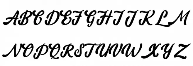 amaranthinedemo Schriftart Groß