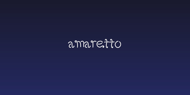amaretto Social Header