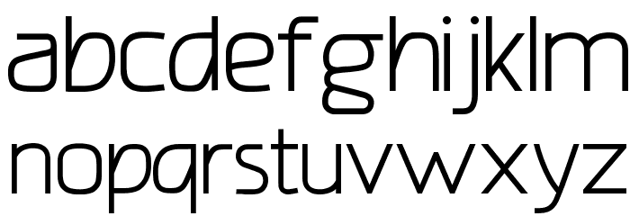 amatraca grotesqueRegular Font LOWERCASE