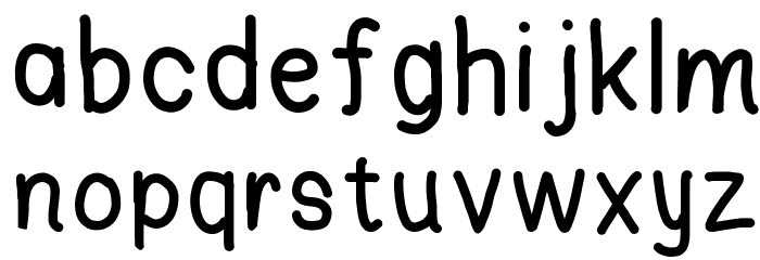 amazeballs Font LOWERCASE