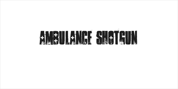 ambulance shotgun Logo