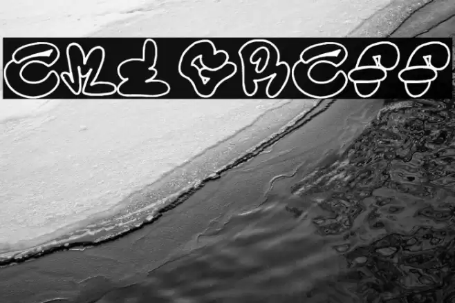 ame graff Font examples