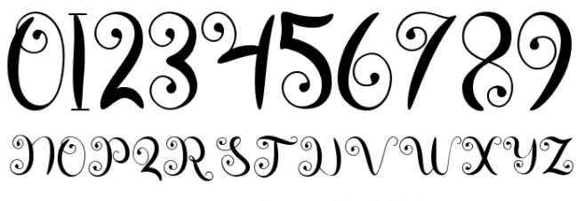 amellya Font OTHER CHARS