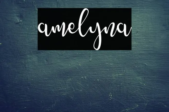 amelyna Example 1