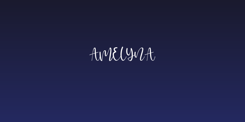 amelyna Social Header