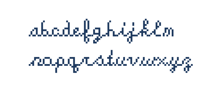 americancursive Lowercase