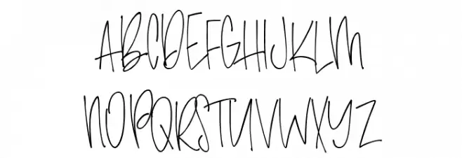 amethyst Schriftart Groß