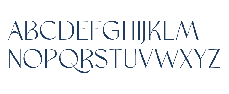 amoera Regular Uppercase