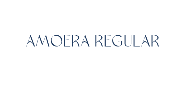 amoera Regular Logo