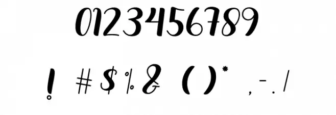 amotim Font OTHER CHARS