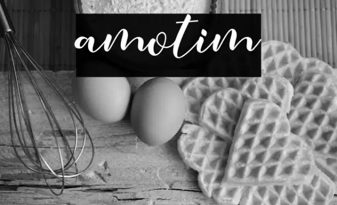amotim Font examples
