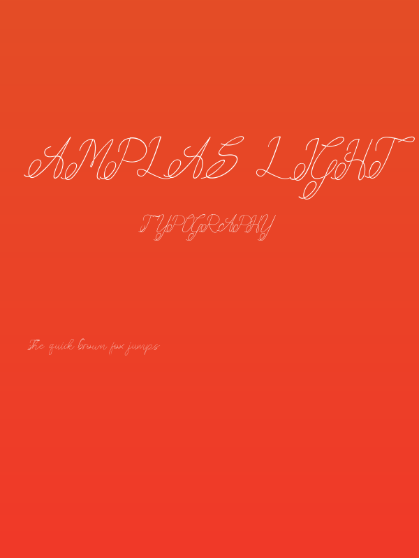amplas Light Poster