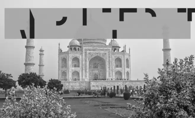 amputierte Font examples