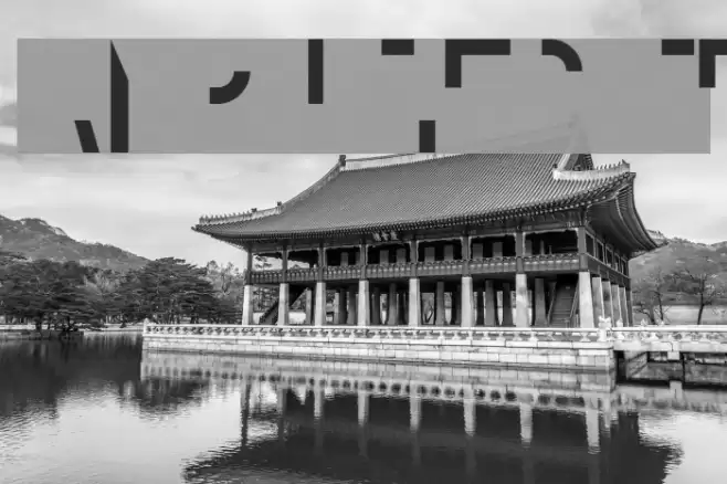 amputierte Font examples