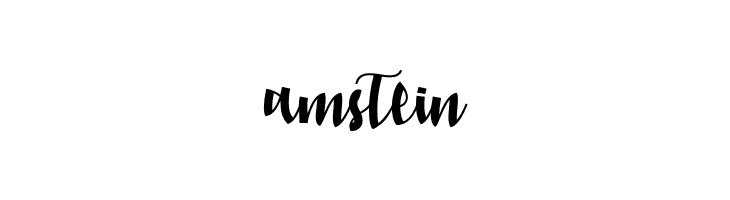 amstein  font caratteri gratis