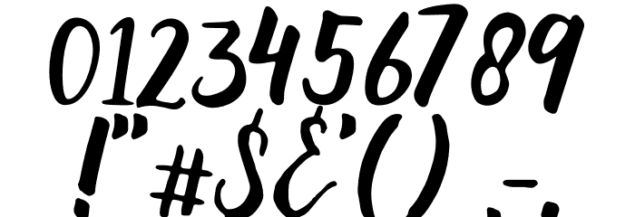 amuba Font OTHER CHARS