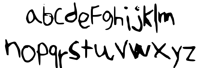 amuninokia 字体 小写