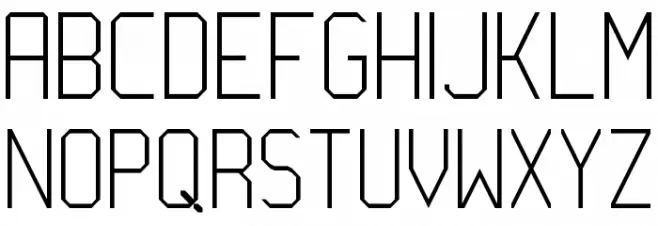 amyn Regular Шрифта ВЕРХНИЙ