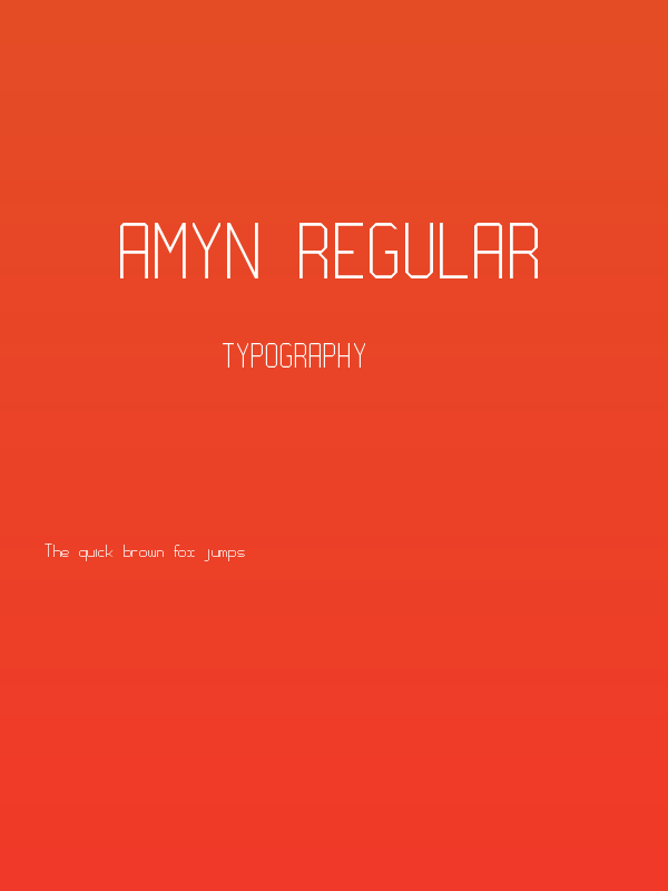 amyn Regular Poster