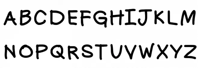 amyshandwriting Шрифта ВЕРХНИЙ