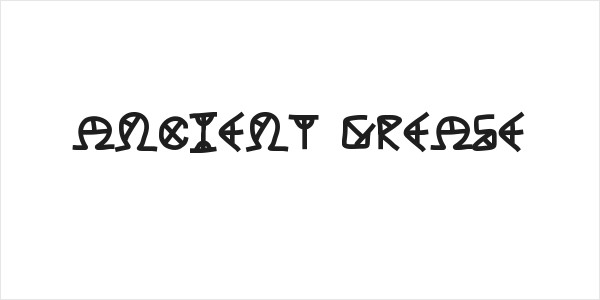 ANCIENT GREASE Logo