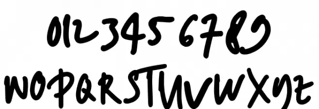 ANDONESI-Regular Font OTHER CHARS